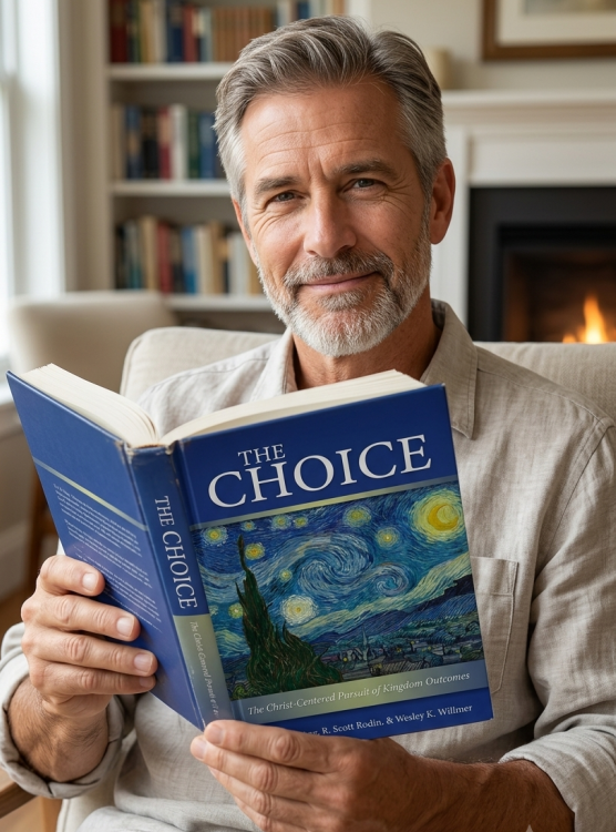 The Choice mockup